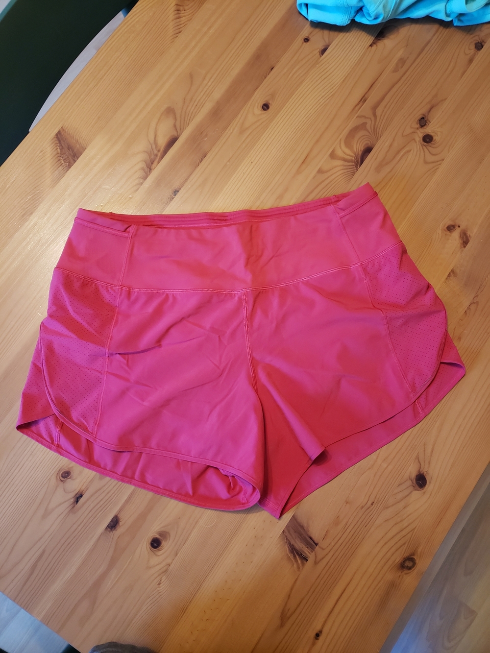 lululemon athletica Red Athletic Shorts